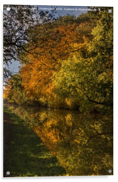 Autumnal Colours Acrylic by Jack Jacovou Travellingjour