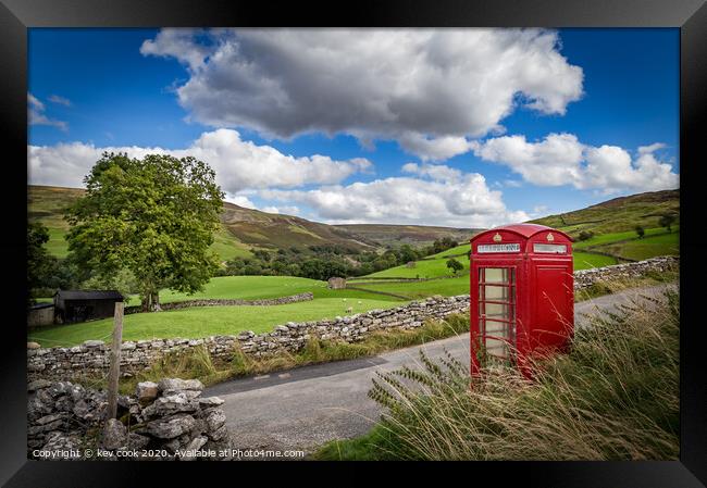 Keld View Framed Print by kevin cook