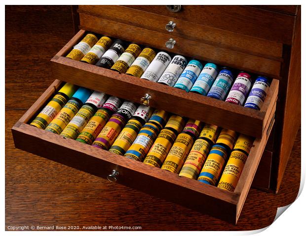Cabinet of Unexposed 120 Roll Film Print by Bernard Rose Photography