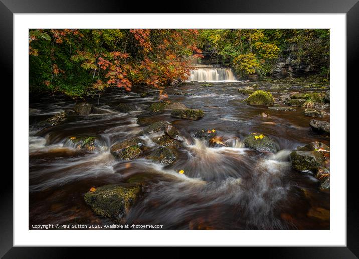 Cotterdale Beckons Framed Mounted Print by Paul Sutton