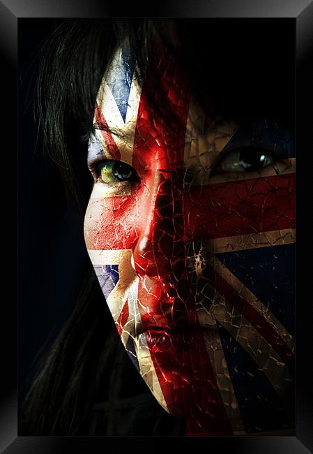 British girl! Framed Print by Nathan Wright