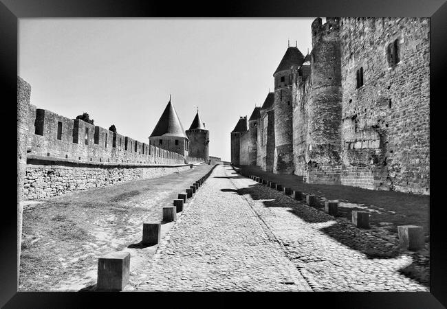 Cité de Carcassonne Walls Framed Print by Jeremy Hayden