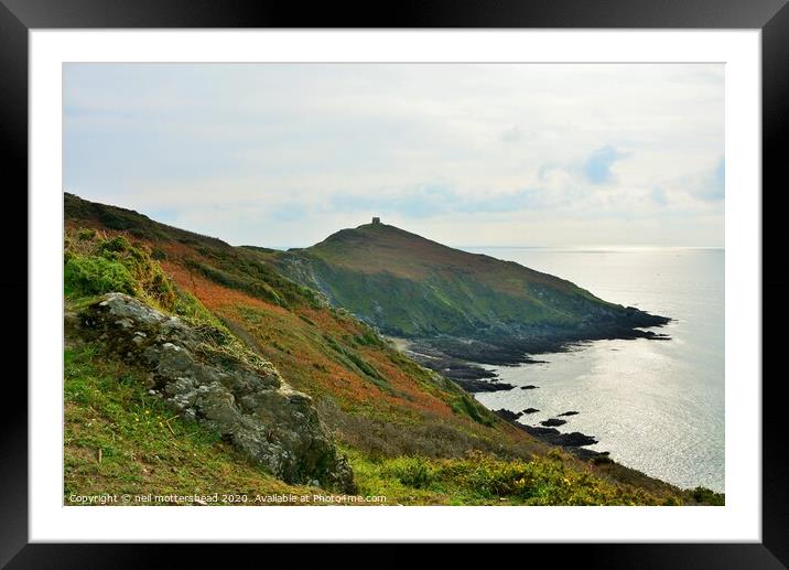 Rame Head, Cornwall Framed Mounted Print by Neil Mottershead