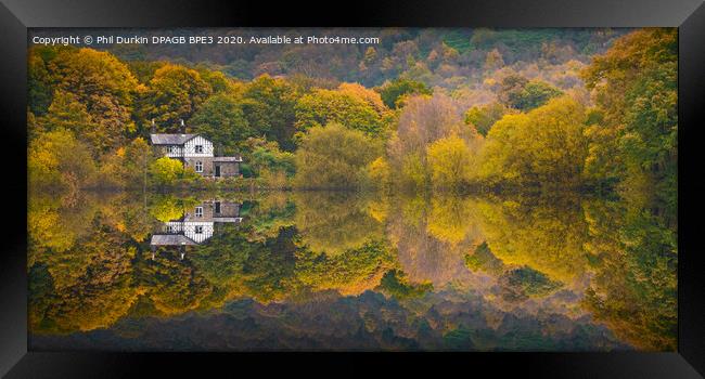 Waterman's Cottage - Anglezarke Reservoir Framed Print by Phil Durkin DPAGB BPE4