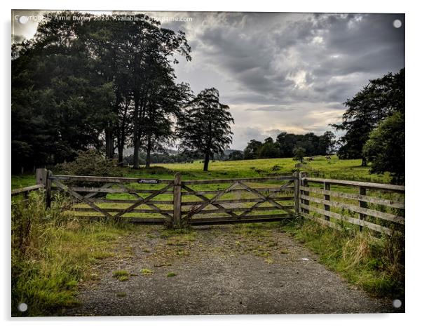Percy Farm, Northumberland  Acrylic by Aimie Burley