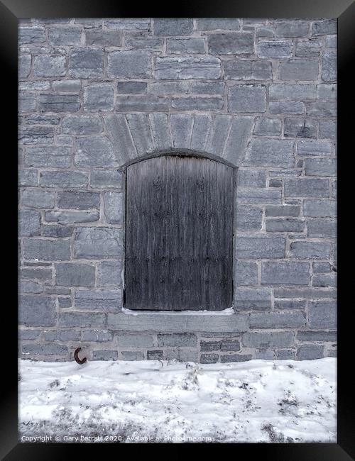 A Window To The Madhouse Framed Print by Gary Barratt