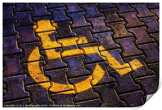 International Day of Persons with Disabilities Print by M. J. Photography