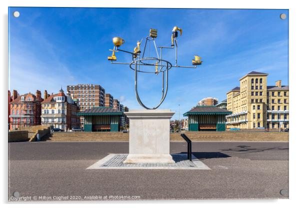 Hove Plinth, Brighton Acrylic by Milton Cogheil