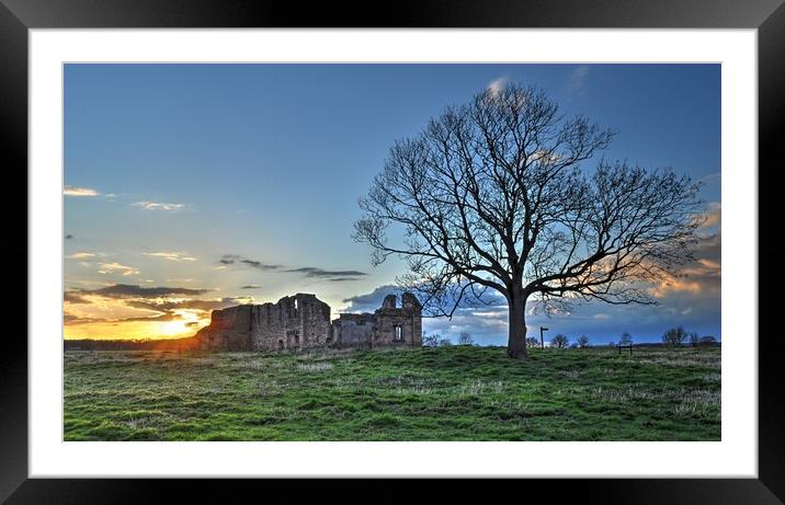 Sunset at the Old Abbey  Framed Mounted Print by Jon Fixter