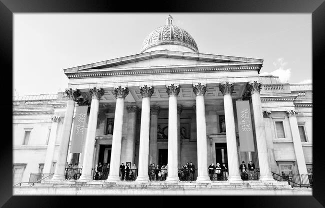 The National Gallery, London Framed Print by M. J. Photography
