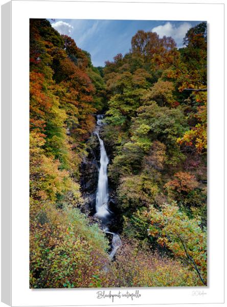 Blackspout waterfalls  Canvas Print by JC studios LRPS ARPS