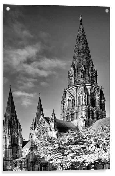 St Mary's, Edinburgh Acrylic by Sandi-Cockayne ADPS