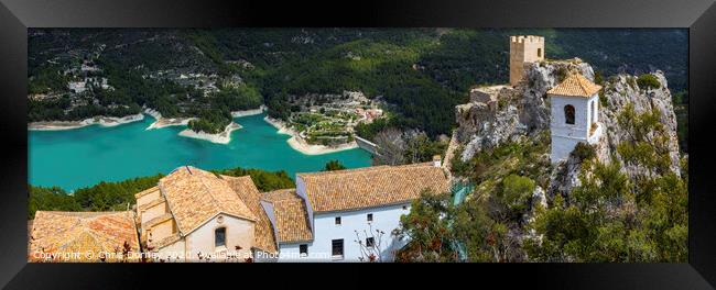 Guadalest in Spain Framed Print by Chris Dorney