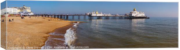 Eastbourne in Sussex Canvas Print by Chris Dorney