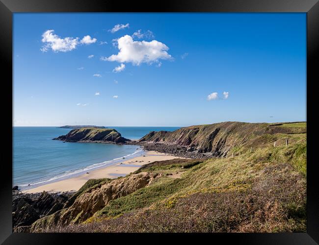 Marloes Sands, Pembrokeshire, Wales. Framed Print by Colin Allen
