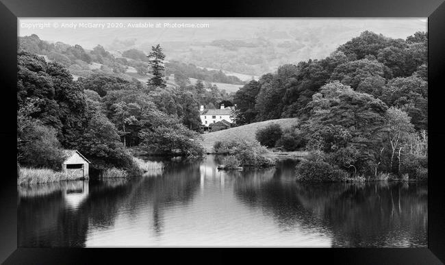Rydal Water Framed Print by Andy McGarry
