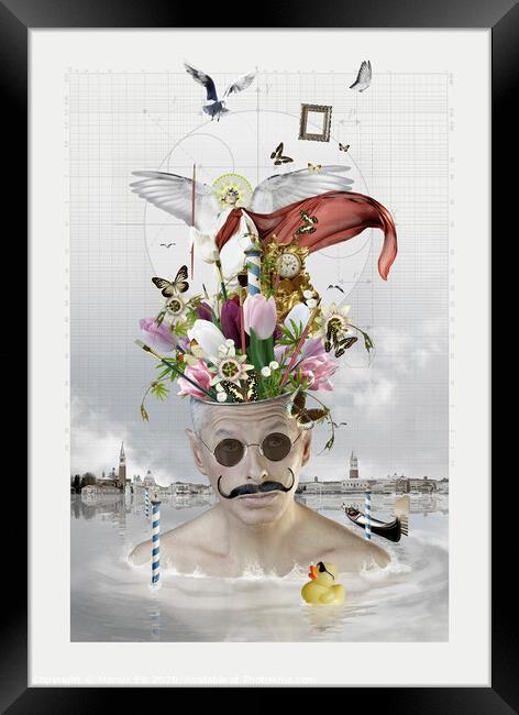 Seasons of the Mind - Spring Framed Print by Marius Els