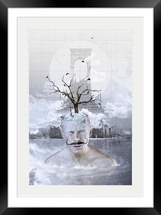 Seasons of the Mind - Winter Framed Mounted Print by Marius Els