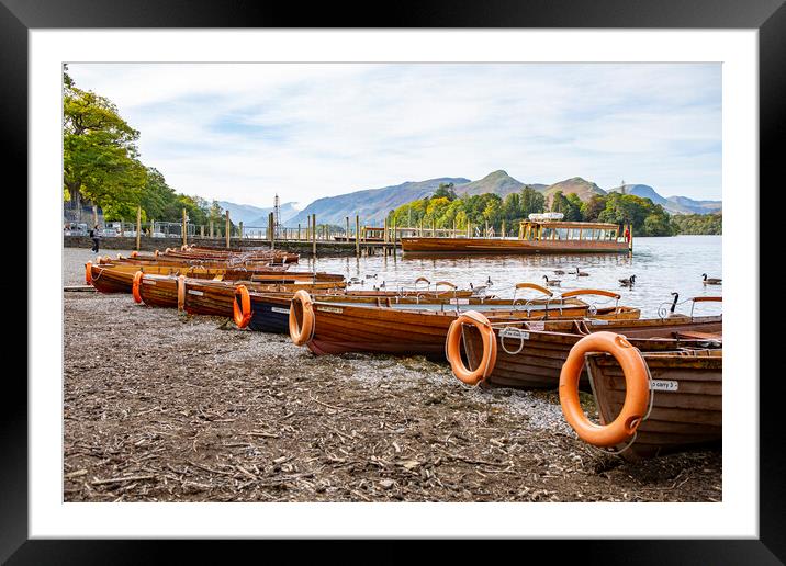 Anyone for rowing Framed Mounted Print by Mike Hughes