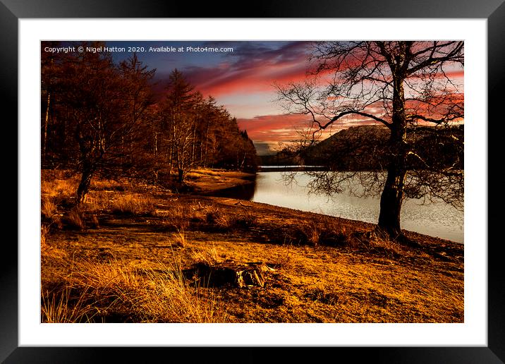 Howden Outlook Framed Mounted Print by Nigel Hatton