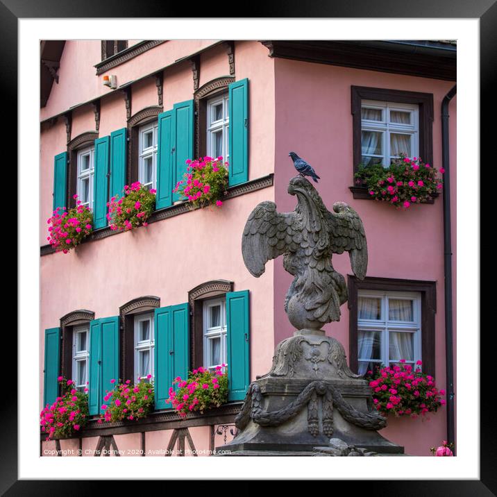 Bamberg in Germany Framed Mounted Print by Chris Dorney