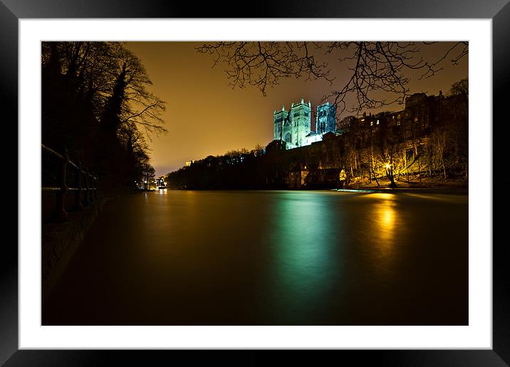 Durham Cathedral & Old Fulling Mill Framed Mounted Print by David Lewins (LRPS)