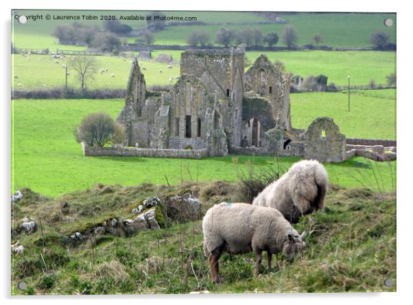 Hore Abbey. Cashel, Ireland Acrylic by Laurence Tobin