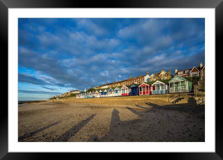 Dawn in Southwold, 7th June 2017 Framed Mounted Print by Andrew Sharpe