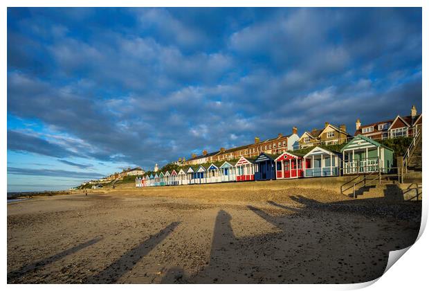Dawn in Southwold, 7th June 2017 Print by Andrew Sharpe
