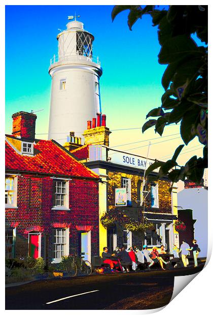 Southwold, Suffolk Print by Andrew Sharpe