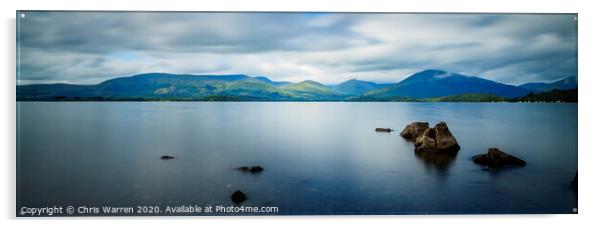 Loch Lomond Acrylic by Chris Warren