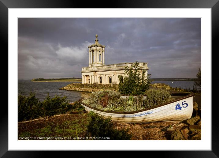 Normanton Church Framed Mounted Print by Christopher Keeley