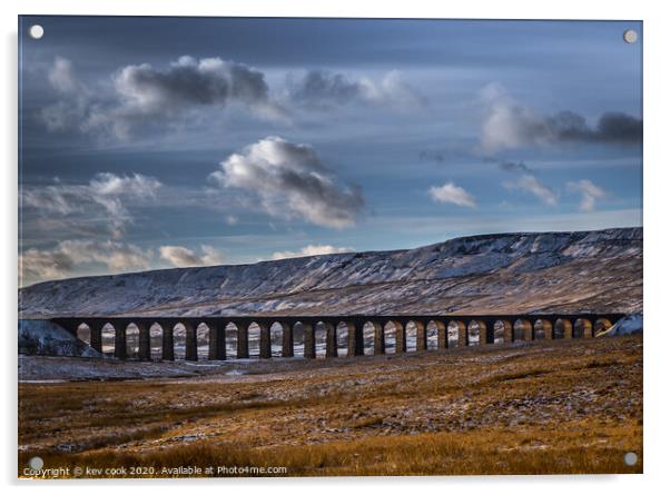 Autumn at Ribblehead Acrylic by kevin cook