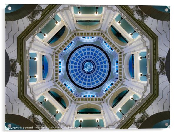 Port of Liverpool Building interior of Dome Acrylic by Bernard Rose Photography
