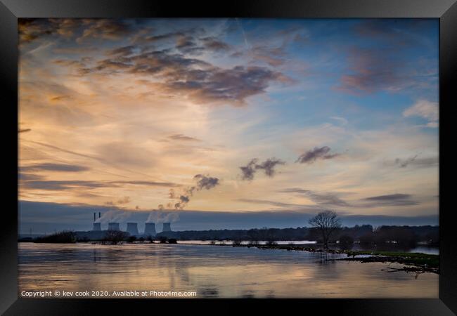 Eco Disaster Framed Print by kevin cook