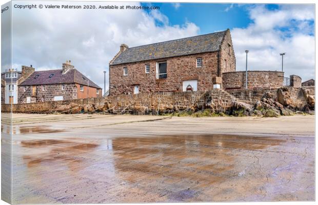 Tolbooth Stonehaven Canvas Print by Valerie Paterson