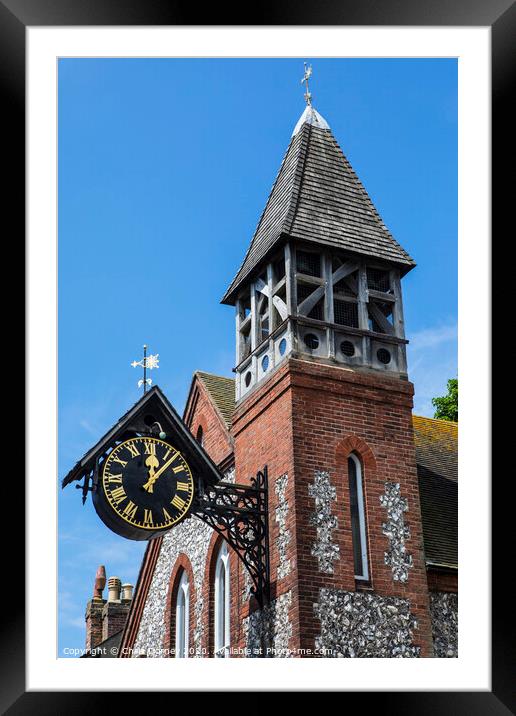 St. Michael-in-Lewes Church Framed Mounted Print by Chris Dorney