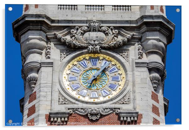 Chamber of Commerce and Industry in Lille Acrylic by Chris Dorney