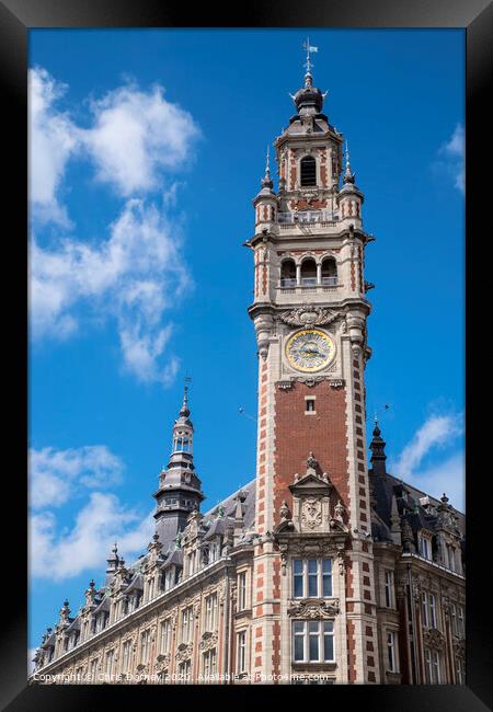 Chamber of Commerce and Industry in Lille Framed Print by Chris Dorney