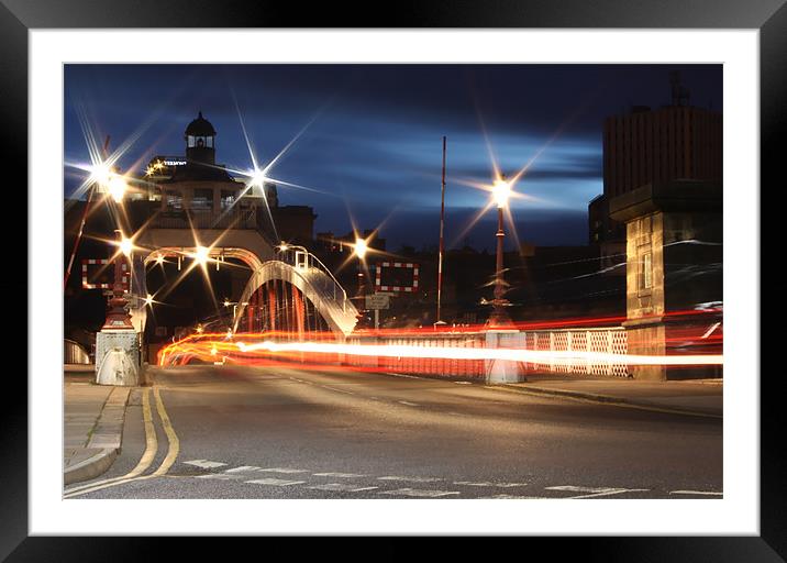The Swing Bridge, Newcastle Framed Mounted Print by Toon Photography