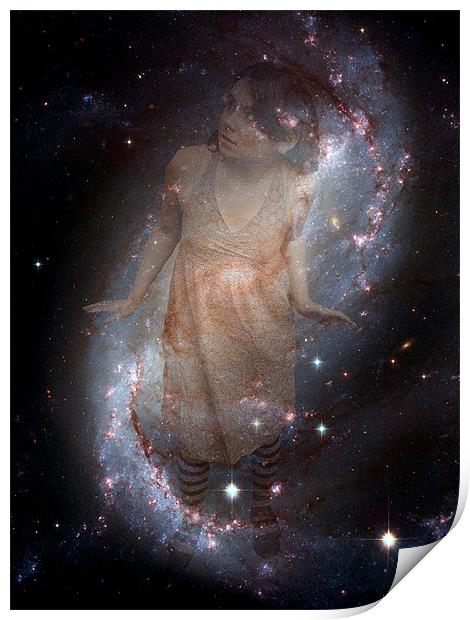StarChild - Dream walking. Print by Susie Hawkins