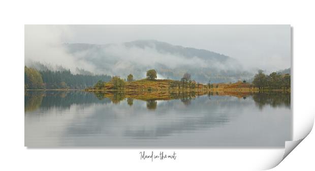 Island in the mist Print by JC studios LRPS ARPS