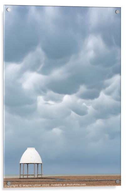 Cumulonimbus cloud Folkestone Acrylic by Wayne Lytton