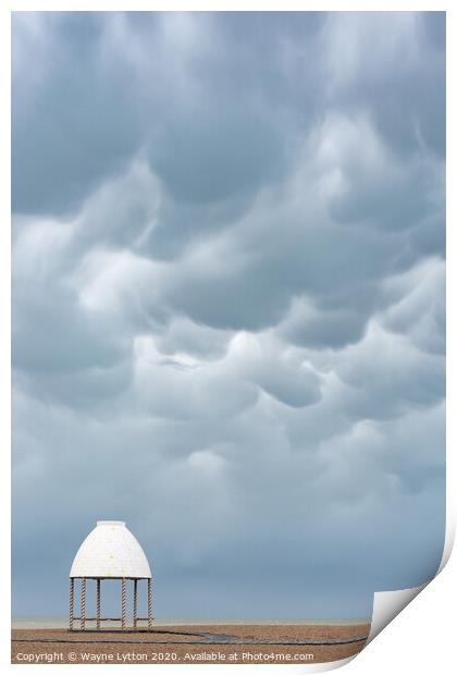 Cumulonimbus cloud Folkestone Print by Wayne Lytton