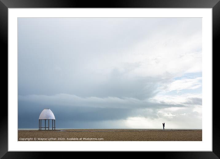 Storm Chaser Framed Mounted Print by Wayne Lytton