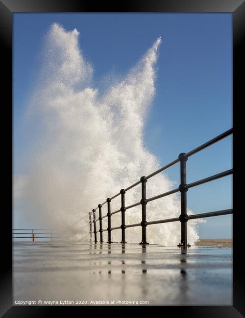 Splash  Framed Print by Wayne Lytton