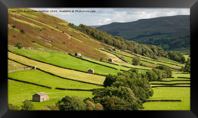 The Yorkshire Dales Framed Print by Andrew Kearton