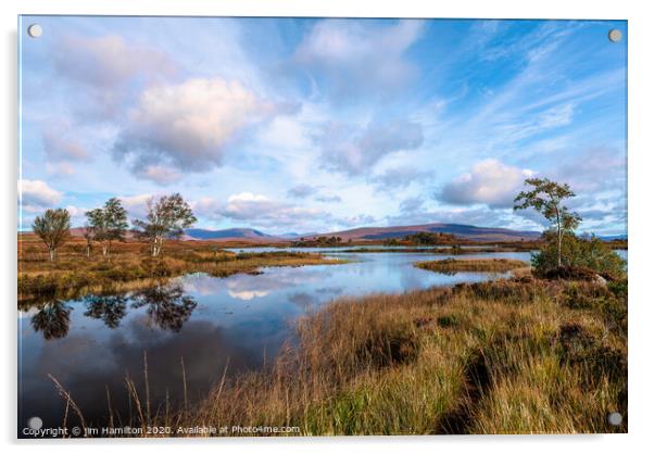 Loch Ba, Scottish Highlands Acrylic by jim Hamilton