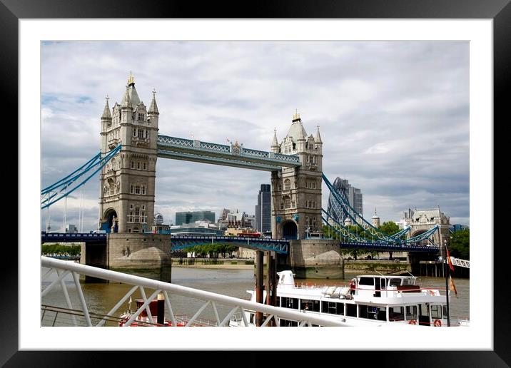 Tower bridge  Framed Mounted Print by Paul Clifton