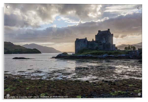 Eilean Donan castle Acrylic by Douglas Kerr
